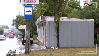 Видео. Вместо остановочного павильона в Солнечном поставили магазин