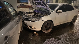 На Первомайской в столкновении трех авто пострадал водитель одной из них