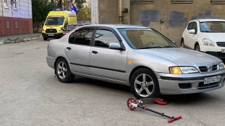 В Заводском районе иномарка сбила ребенка на самокате