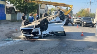 В Энгельсе не поделили дорогу "Калина" и "Джили". Есть пострадавшие