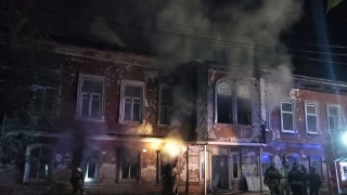 В центре Саратова горело заставшее Великие реформы здание
