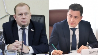 Саратовцы "знакомятся" с двойниками министров