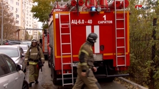 Из-за пожара в высотке на набережной пришлось эвакуировать соседей "Эгоиста"
