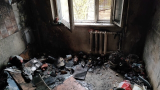 В Ленинском районе выпивали на троих и спалили квартиру в девятиэтажке