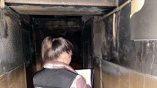 В саратовской многоэтажке горела квартира. Есть погибший, проводилась эвакуация