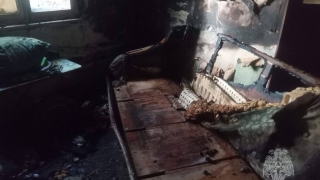 Ранним утром в Аткарске горел дом
