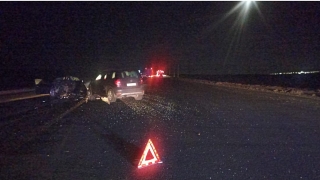 За два часа на трассе в Гагаринском районе произошли три ДТП с пострадавшими