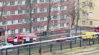 В Ленинском районе горела пятиэтажка