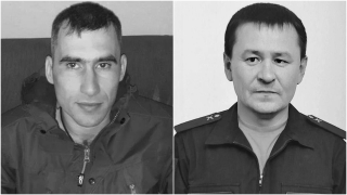 СВО. В Вольском районе прощаются с Юрием Каршиным и Сергеем Корчагиным