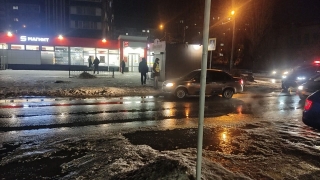 "Гранта" сбила женщину на пешеходном переходе