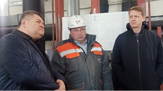 Депутаты гордумы и жители Саратова побывали на площадке новой котельной в Ленинском районе