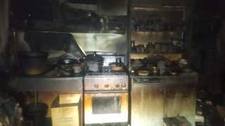 На пожаре в Ершове погиб 54-летний мужчина. Его тело нашли на пепелище
