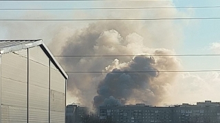 Жители Ленинского района наблюдали клубы дыма