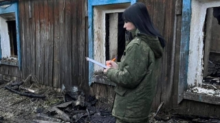 Пожар в Ершове не смог скрыть следы убийства. Подозреваемый задержан