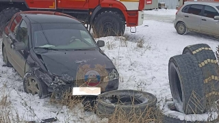 В Ленинском районе столкнулись "Калина" и "Киа". Есть пострадавшие