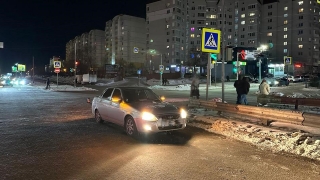 В Солнечном молодой водитель "Приоры" сбил женщину на переходе