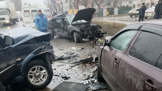 В тройном энгельсском ДТП пострадали две девочки и женщина