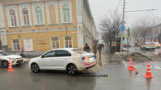 Около Пушкинской библиотеки "Шкода" сбила 8-летнюю девочку