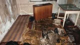 Из-за пожара в балаковской пятиэтажке пришлось эвакуировать жильцов