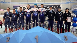 Саратовский конькобежец выиграл первые медали 2024 года