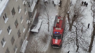 В Заводском районе горела квартира в пятиэтажке