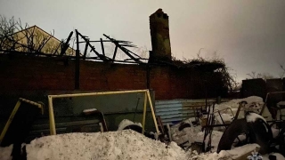 Под Энгельсом в сгоревшем доме нашли тело одинокого пенсионера