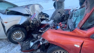 В столкновении иномарок пострадали три женщины и подросток