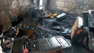 На пожаре в летней кухне 60-летний хозяин получил ожоги