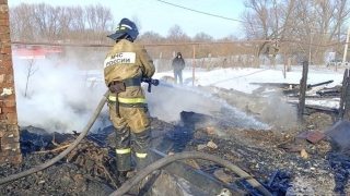 В сгоревшем дотла доме нашли тело женщины
