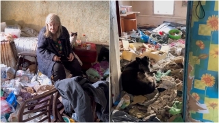 "Гниющая заживо". Саратовскую пенсионерку из дома-помойки положили в больницу