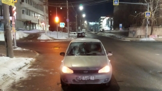 На саратовском перекрестке "Калина" сбила молодого пешехода