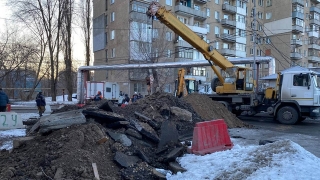 В Заводском районе энергетики вновь ограничили движение