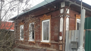 На пожаре в деревянном доме погибла 84-летняя женщина