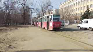 В Саратове вновь встали трамваи двух оставшихся маршрутов