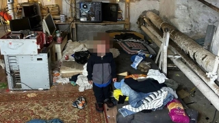 Мать бросила трех малышей в подвале с отцом и уехала из Питера в Саратов