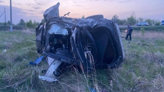 Водитель опрокинул "Камри" в кювет и погиб