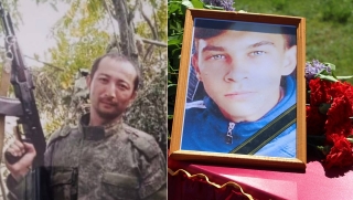 СВО. В Саратовской области простились с Виталием Ливицинде и Маратом Канаткалиевым