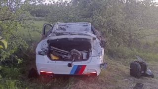 В Саратове водитель не удержал BMW. В больнице двое