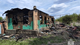 Неосторожный саратовский курильщик погиб в загоревшемся доме
