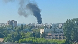 В Балакове вновь горит расселенный дом