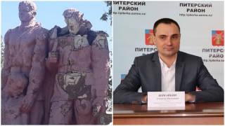 Глава района обещает восстановить в селе мемориал воинам Великой Отечественной