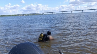 На Волге у Пристанного водолазы вытащили тело утопленника