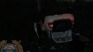 Пожилой водитель опрокинул "Калину" и погиб