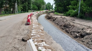 Реконструкция "девятки" на месяц ограничит движение на Огородной