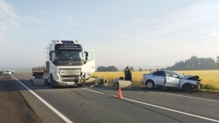 На федеральной трассе под Рязанью в ДТП с фурой погиб саратовец