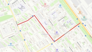В Ленинском районе на десять дней направят автобусы в объезд