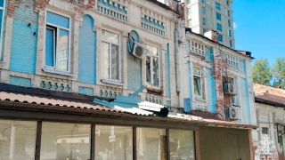 В центре Саратова горел памятник архитектуры