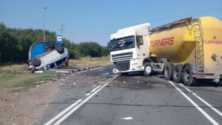 В столкновении под Вольском пострадал водитель кроссовера