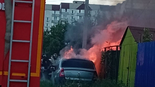 В Ленинском районе пожарные спасли спящего мужчину