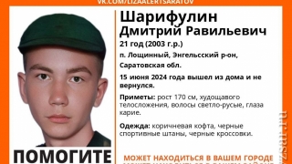 Пропавшего в июне Дмитрия Шарифулина нашли живым